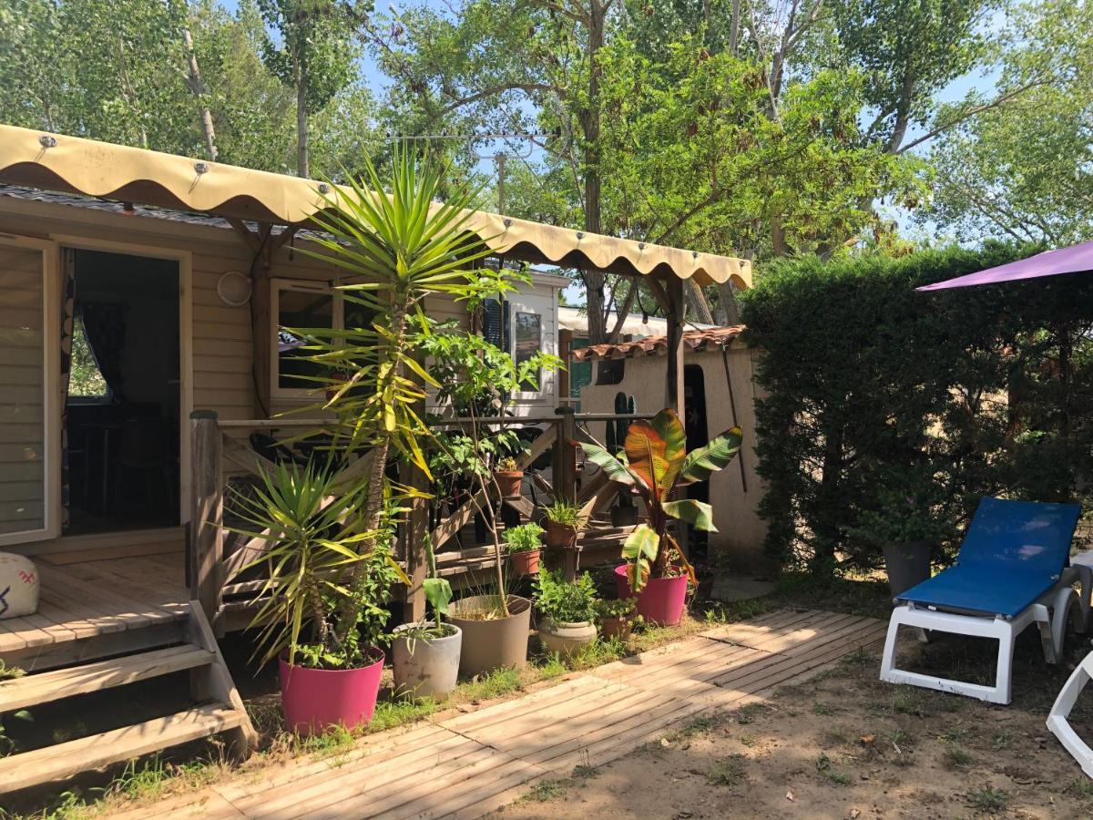 Mobil Home Climatise Camping 4* Le Grau Du Roi Les Jardins De Tivoli Bagian luar foto